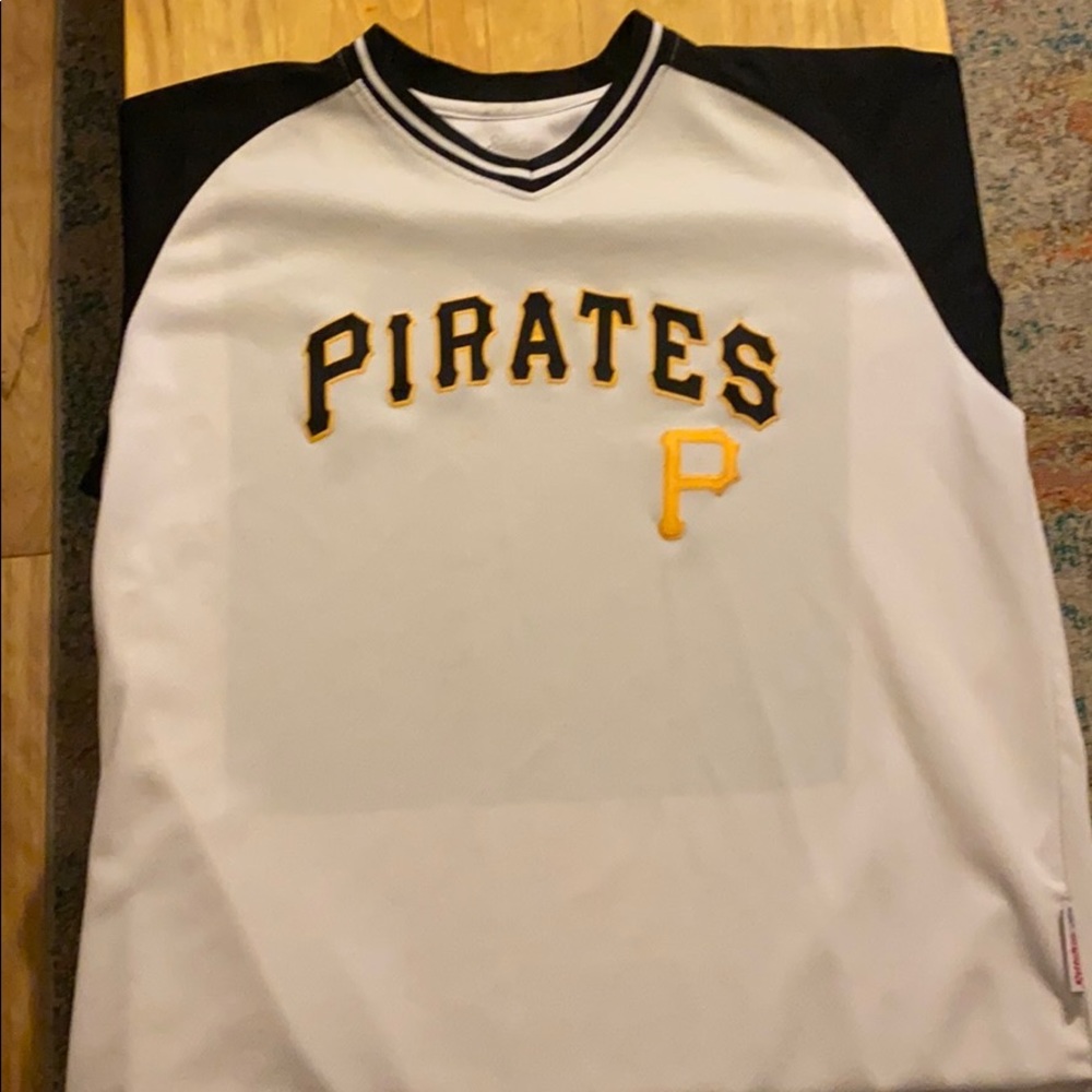 Pirates mesh jersey.